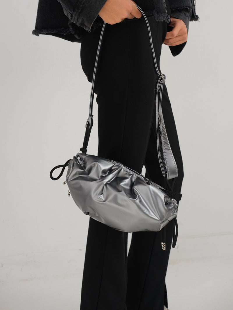 Zuri Bag Small string - dark silver - Image 3